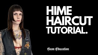 Taglio Capelli Medio TutorialMedium Haircut Tutorial  Hime Cut [upl. by Wyne]