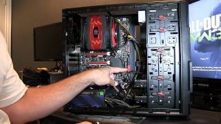 Extreme Gaming PC Wiring How to build Part 4 ASUS [upl. by Ellessig]