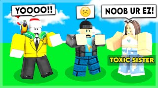 I Caught MY SISTER Being TOXIC AGAIN So THIS HAPPENED Roblox Bedwars [upl. by Clite]