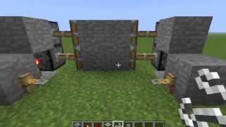 MINECRAFT TRIPWIRE DOOR OPENING TUTORIAL [upl. by Sucerdor187]