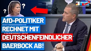 Warum sitzt Baerbock noch im Bundestag und nicht in der Ukraine  Petr Bystron  AfDFraktion [upl. by Spring]