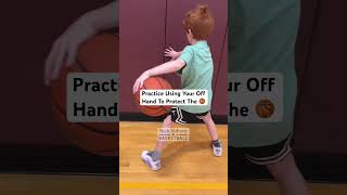 How To Practice Using Your Off Hand In Basketball [upl. by Aizirtap]