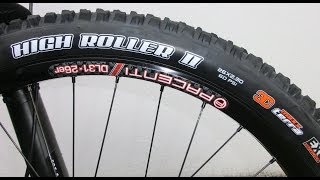 Test Maxxis Minion DHR II u HighRoller IIby RALLE K [upl. by Branen]