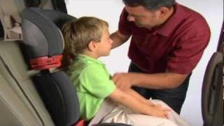 Child Booster Seat Installation [upl. by Aikenahs]