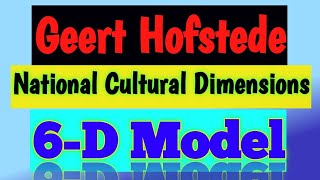 Geert Hofstede National Cultural Dimensions in UrduHindi  Ch3  Principles of Management [upl. by Odranar]