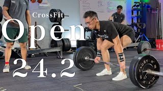 242 Crossfit Open 242 RX Samuel Wong [upl. by Enyawad]