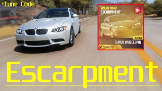 Escarpment Seasonal Speed Trap Guide Super Saloons A800  Forza Horizon 5 [upl. by Vittoria186]