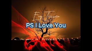 英語 單曲 PS I Love You 錄音室版 Evy Taiwan [upl. by Atlas]