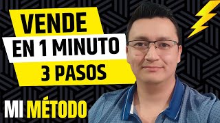 Cómo Vender en 1 minuto  Aborda prospecta y recluta con 3 pasos [upl. by Gloria]