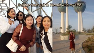 Kuwait Tower visit 🥰🥰👍👍👍 [upl. by Spoor]