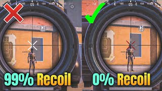 Recoil For M416  6x Scope Settings Tips For No Recoil Controlling And Accurate Spray BGMIPUBG [upl. by Falk]