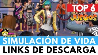 TOP 6 JUEGOS DE SIMULACION DE VIDA  Verox PiviGames [upl. by Asial]