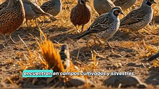 las codornices como viven y se alimentan codornices aves naturaleza conservacion ecosistemas [upl. by Nahttam495]