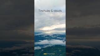 Tinchuley and clouds❤️ travel travel mountains tinchuley offbeatdarjeeling northbengal [upl. by Hambley]