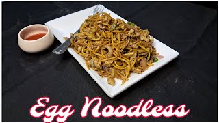 Egg Noodles  Egg Noodles Recepi  befoode [upl. by Eizdnil991]