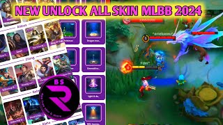 APK SCRIPT SKIN MLBB TERBARU 2024  UNLOCK ALL SKIN MOBILE LEGENDS TERBARU [upl. by Julianne]