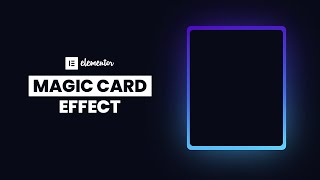 Elementor Magic Card Hover Effect  WordPress Elementor Pro Tutorial  Elementor Tricks [upl. by Aihtenyc]