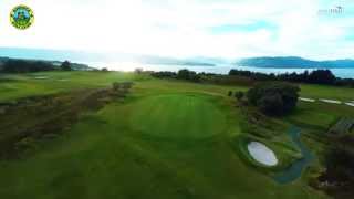 Gourock Golf Club  Hole 7  FlyThru [upl. by Noirred195]