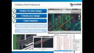 Intergraph CADWorx Plant Professional Demo [upl. by Titania54]