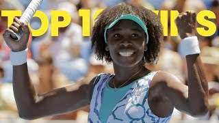 Venus Williams  All 7 Top 10 Wins In 2015 Season  VENUS WILLIAMS FANS [upl. by Arocal]