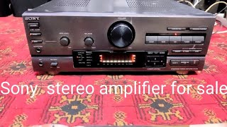 Sony integrated stereo amplifier for sale price only 8000 my contact no 9873741192 [upl. by Ainotal617]