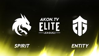 ДОТА2 RU Team Spirit vs Entity Gaming bo2 Elite League 2024 Group Stage 2 Group A [upl. by Ahsonek]