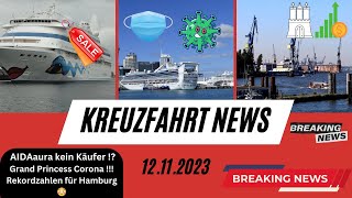 quotKreuzfahrt News Update Grand Princess Corona Notlage amp AIDAnova Saisoneröffnung [upl. by Eilah]