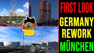 ETS2 153 Open Beta  München Rework ᐅ First Look [upl. by Lanam]