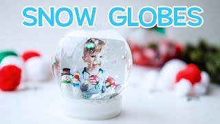 How to Make SNOW GLOBES [upl. by Cornel]