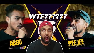 DO THEY HAVE ISSUE WITH EACHOTHER  PEEJEE VS ABBU reaction [upl. by Eb]