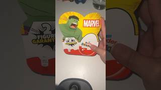 Kinder Surprise MARVEL EDITION OPENING marvel suprise fyp shortvideo shorts youtubeshorts [upl. by Anelliw489]