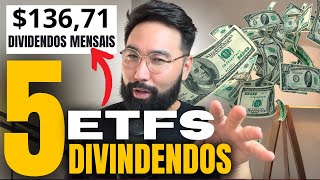 5 ETFs AMERICANOS que PAGAM DIVIDENDOS MENSAIS NÃO É O ETF da NUBANK [upl. by Halonna]