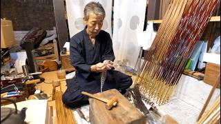 【Full ver】Ancient Japanese Traditional Archery Secrets Crafting Arrows from Feather to Flightasmr [upl. by Carolin]