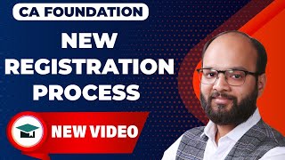 Live Demo New Registration Process CA Foundation June 24  ICAI Registration Process June 24 [upl. by Ehr262]