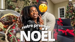 On prépare notre premier Noël ensemble 👩🏾‍❤️‍👨🏿🎄 GRWM  décorations et recettes de Noël [upl. by Ettevey555]