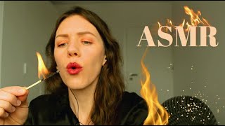 ASMR po polsku ZABAWA ZAPAŁKAMI 🔥 [upl. by Andrej]