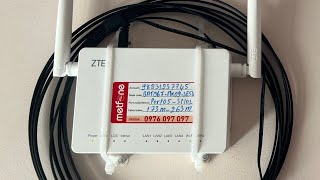 ZTE easy change password wifi from modem metfone [upl. by Roch506]