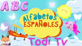 alfabeto español para niños Spanish Alphabet ABC español [upl. by Nifares]