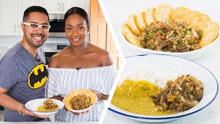 How To Prepare Smoked Herring Two Trini Ways  Foodie Nation [upl. by Ayyn]