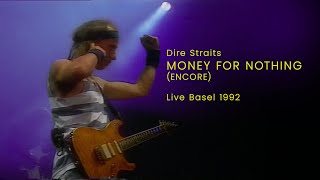 Money for Nothing ENCORE  Dire Straits  Live 1992 Basel  On Every Street Tour [upl. by Calesta]