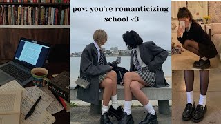 romanticising school tiktoks [upl. by Esten]