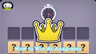 How to Win At Anagrams Every Time‼️‼️  Imessage Anagrams cheat Anagrams Game Pigeon Hack in 2020 [upl. by Ailegra]