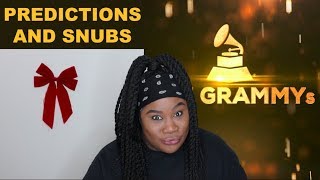 2019 Grammy Nominations  Reaction and Predictions [upl. by Jasmine]