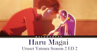 Urusei Yatsura Season 2 Ending 2 Full  Haru Magai by MAISONdes feat Ayuni D NitoLyrics [upl. by Barret]