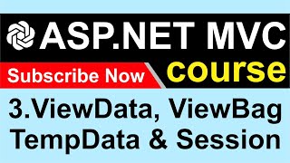 3 Explain ViewData ViewBag TempData amp Session Variables  ASP NET MVC 5  CodeGPT [upl. by Fougere]