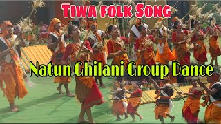 TIWA FOLK DANCE AT KAWOIMARI  SATGAON NATUN GHILANI GROUP DANCE  TIWA FESTIVAL 2024 [upl. by Alfi]