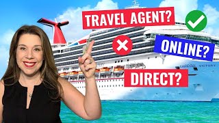 Should You BOOK Directly with the CRUISE LINE TRAVEL AGENT or ONLINE Cruise Tips amp Secrets 2021 [upl. by Kir]