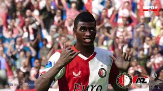 Feyenoord vs AZ Alkmaar  KNVB Beker  PES 21 Samenvatting [upl. by Savina]