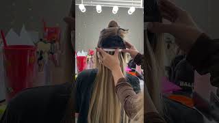 Blonde Beige Hair Transformation Extensions That Blend Seamlessly hairtok balayage [upl. by Siri]