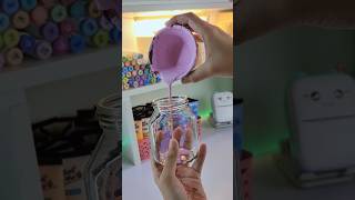 Strawberry Nutella😱🍓🩷🎀  Painting on Nutella jar shorts diy handmade painting craft trending [upl. by Leba]